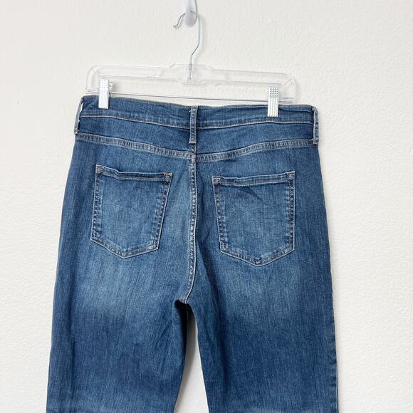 [Banana Republic] Dark Wash High Rise Ankle Length Girlfriend Fit Jeans Sz 29/8 - Picture 6 of 12